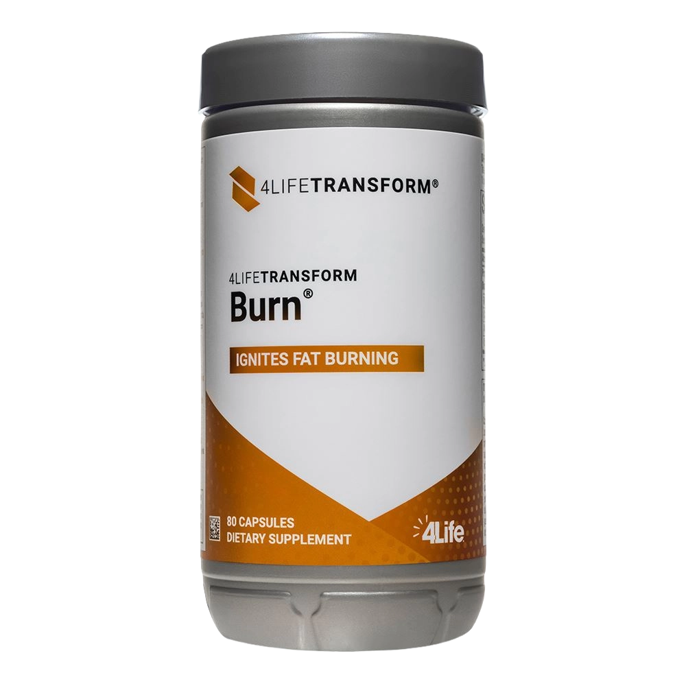 4LifeTransform Burn bottle — Ignites fat burning, 80 capsules dietary supplement